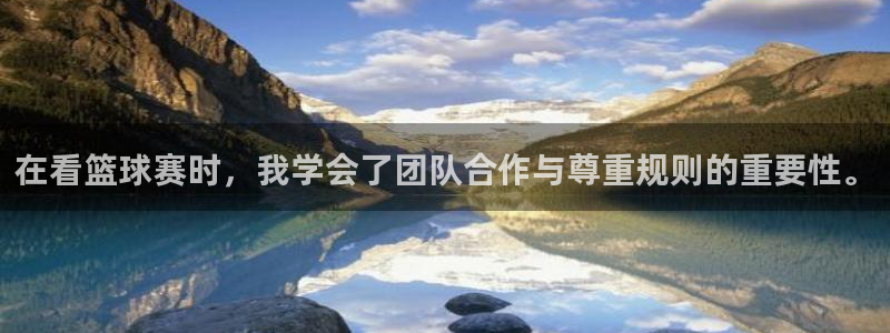 od体育网站：在看篮球赛时，我学会了团队合作与尊重规则的重要